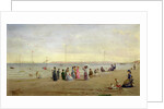 Seaside at Trouville by Henri Renard