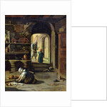 The Beggar, 1847 by Francois Talec