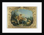 The Obliging Shepherd by Francois Boucher