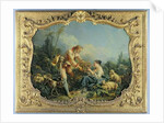 The Obliging Shepherd by Francois Boucher