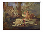 Echo and Narcissus by Nicolas Poussin