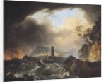 The Storm, 18th century by Francois Valentin Gazard