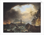 The Storm, 18th century by Francois Valentin Gazard
