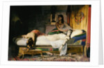 Death of Cleopatra, 1874 by Jean-Andre Rixens