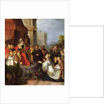 Solomon and the Queen of Sheba by Frans II the Younger Francken