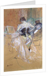 Woman at her Toilet by Henri de Toulouse-Lautrec