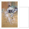 Woman at her Toilet by Henri de Toulouse-Lautrec