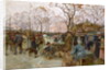 The Parisian Bird Market by Henri-Gaston Darien