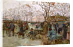 The Parisian Bird Market by Henri-Gaston Darien