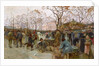 The Parisian Bird Market by Henri-Gaston Darien