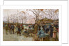 The Parisian Bird Market by Henri-Gaston Darien