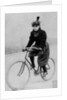 Woman on a bicycle, 1894 by French Photographer