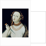 The Suicide of Lucretia, 1538 by Lucas the Elder Cranach