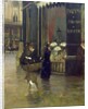 La Parfumerie Viollet, Boulevard des Capucines, 19th century by Giuseppe or Joseph de Nittis