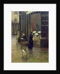 La Parfumerie Viollet, Boulevard des Capucines, 19th century by Giuseppe or Joseph de Nittis
