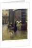 La Parfumerie Viollet, Boulevard des Capucines, 19th century by Giuseppe or Joseph de Nittis