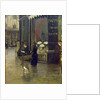 La Parfumerie Viollet, Boulevard des Capucines, 19th century by Giuseppe or Joseph de Nittis