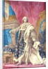 Louis XV in Coronation Robes by French School
