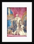 Louis XV in Coronation Robes by French School