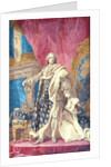 Louis XV in Coronation Robes by French School