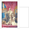 Louis XV in Coronation Robes by French School