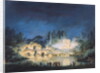 Illumination of the Belvedere at the Petit-Trianon, 1781 by Claude Louis Chatelet