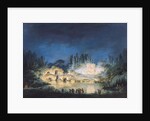 Illumination of the Belvedere at the Petit-Trianon, 1781 by Claude Louis Chatelet
