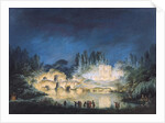 Illumination of the Belvedere at the Petit-Trianon, 1781 by Claude Louis Chatelet
