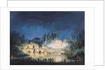 Illumination of the Belvedere at the Petit-Trianon, 1781 by Claude Louis Chatelet