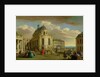 View of the Chapel of the Chateau de Versailles from the Courtyard by Jacques Rigaud