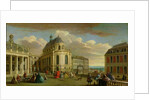 View of the Chapel of the Chateau de Versailles from the Courtyard by Jacques Rigaud