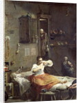 The Woman with the Flea by Giuseppe Maria Crespi