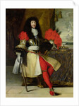 Seated Portrait of Louis XIV after 1670 by French School