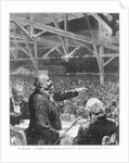 Leon Gambetta a la reunion electorale de la rue Sainte-Blaise, c.1879 by Frederic de Haenen