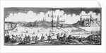 The Russian army besieging Narva in 1700 by French School