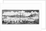 The Russian army besieging Narva in 1700 by French School
