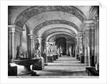 View of the Caryatids' room in the Louvre Museum, c.1900-04 by Adolphe Giraudon