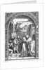 The meeting of St. Anne and St. Joachim at the Golden Gate by Albrecht Dürer or Duerer