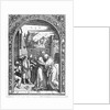 The meeting of St. Anne and St. Joachim at the Golden Gate by Albrecht Dürer or Duerer