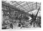 Building site of the Galerie des Machines at the Universal Exhibition of 1889, Paris, April 1889 by French School