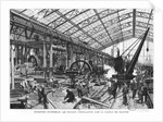 Building site of the Galerie des Machines at the Universal Exhibition of 1889, Paris, April 1889 by French School