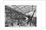 Building site of the Galerie des Machines at the Universal Exhibition of 1889, Paris, April 1889 by French School