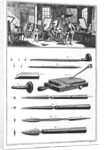 The engraving Workshop, Chapter on engraving by French School
