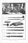 The engraving Workshop, Chapter on engraving by French School