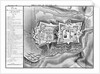 Plan and map of the town and citadel of Mont-Louis, 1776 by French School