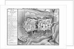 Plan and map of the town and citadel of Mont-Louis, 1776 by French School
