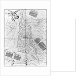 Plan and map of the town and citadel of Mont-Louis by French School