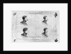 La Rochelle plot, portraits of the four sergeants, after 1822 by French School