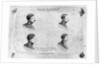 La Rochelle plot, portraits of the four sergeants, after 1822 by French School
