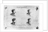 La Rochelle plot, portraits of the four sergeants, after 1822 by French School